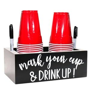 Double Cup Holder for Parties